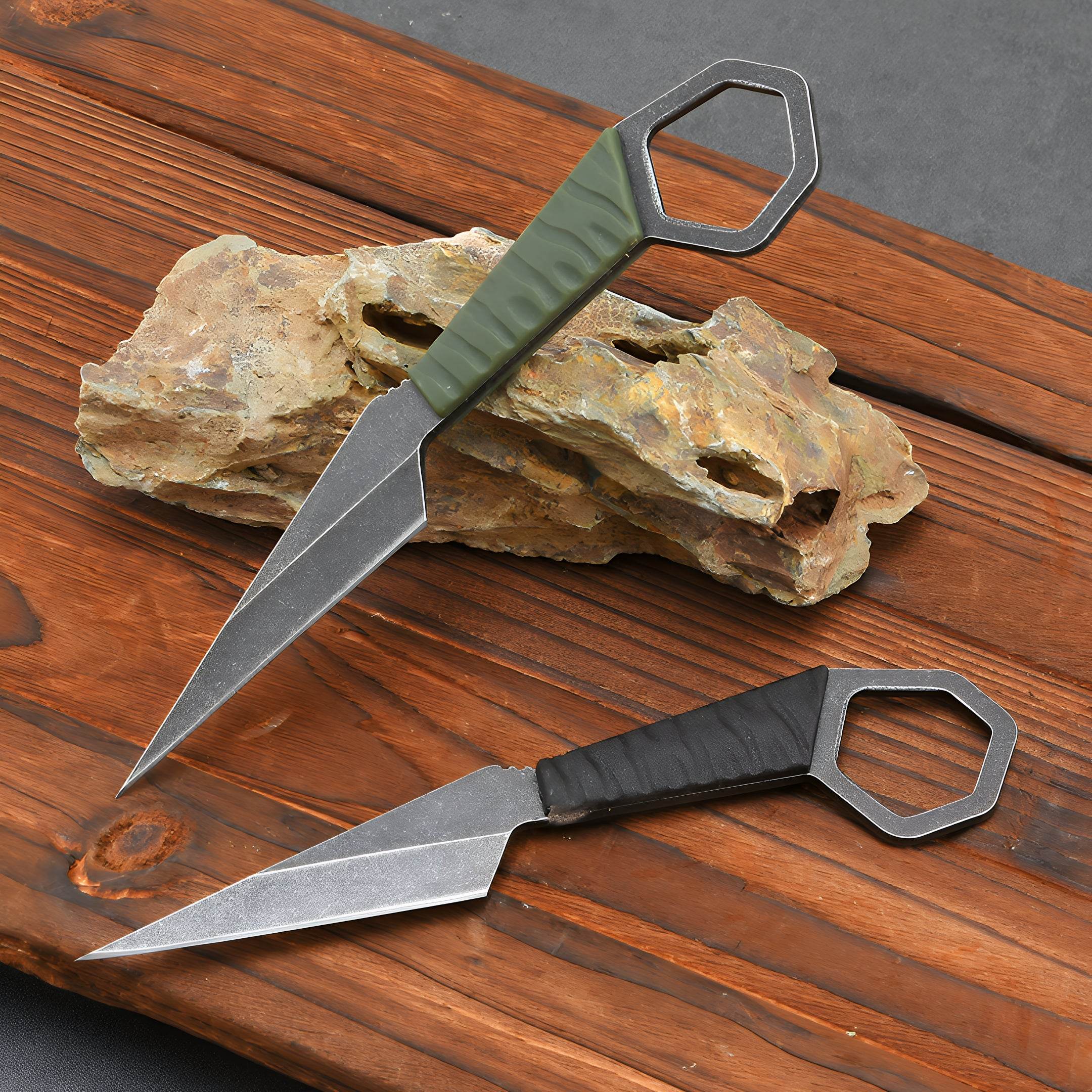 Outdoor Thin Handle Fixed Blade (GR-A-001) - GHOST RIG