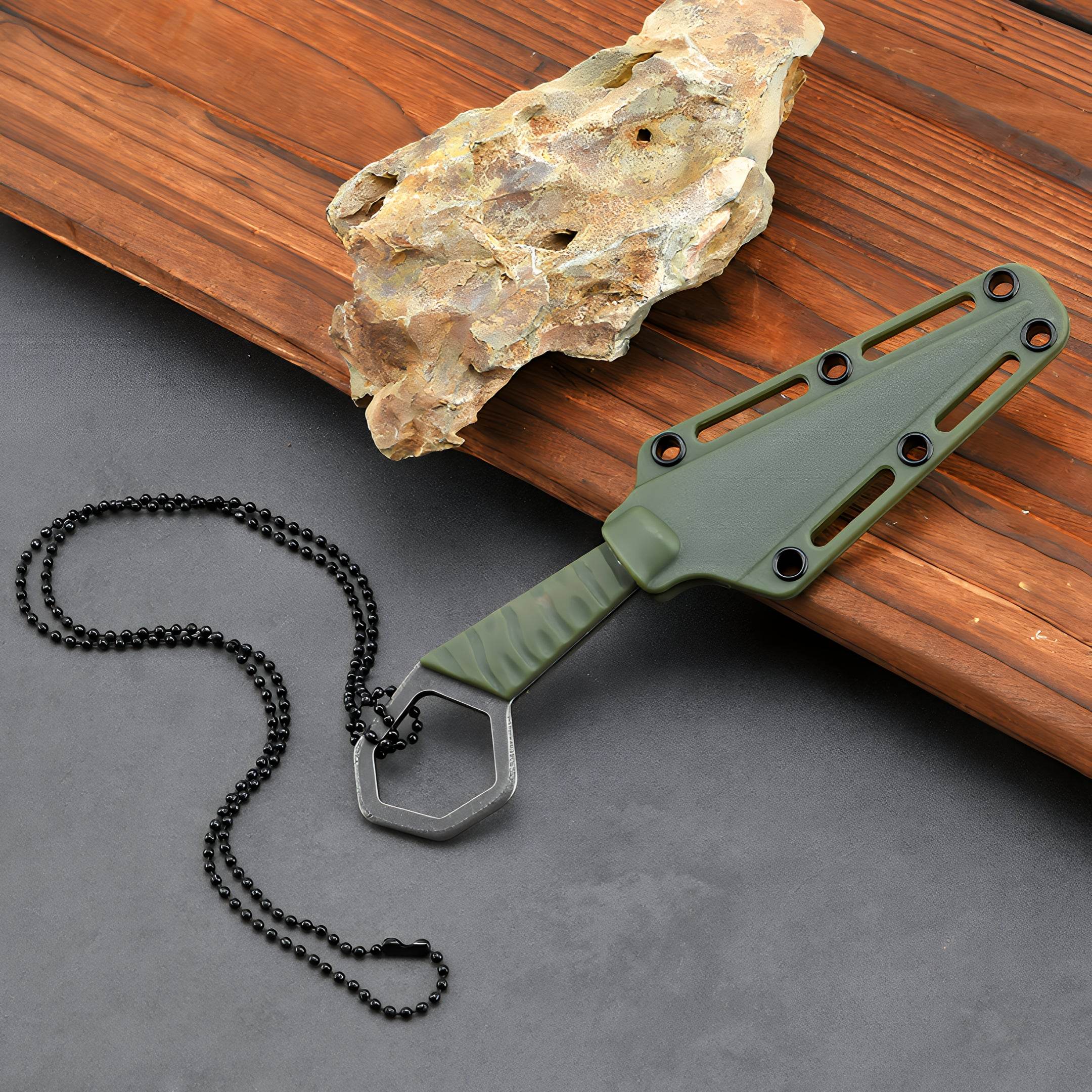 Outdoor Thin Handle Fixed Blade (GR-A-001) - GHOST RIG