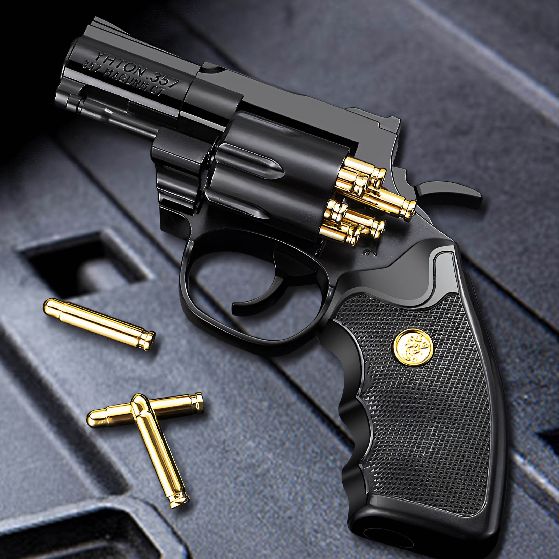 Python Revolver Lighter - GHOST RIG