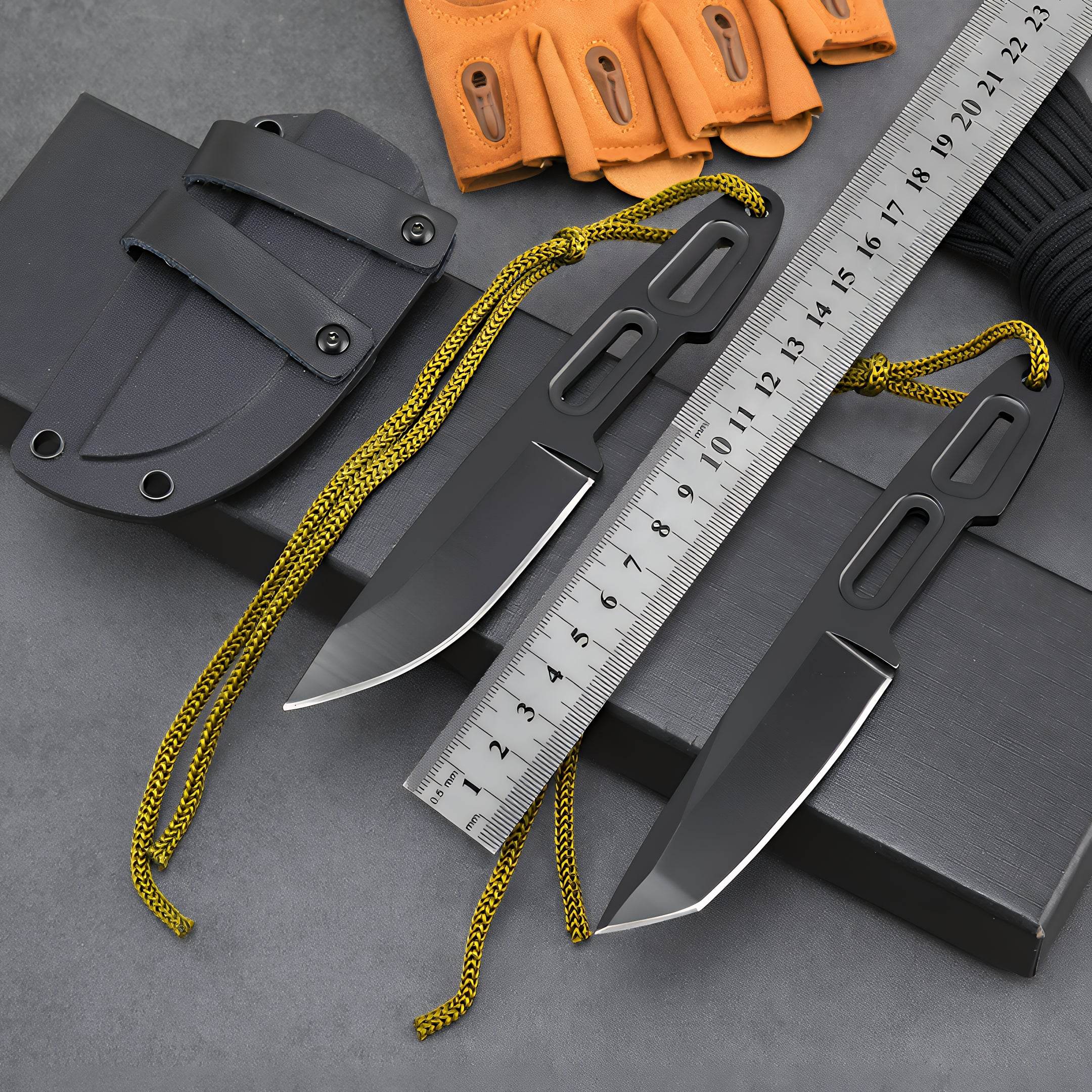 Outdoor Thin Handle Fixed Blade (GR-A-004) - GHOST RIG