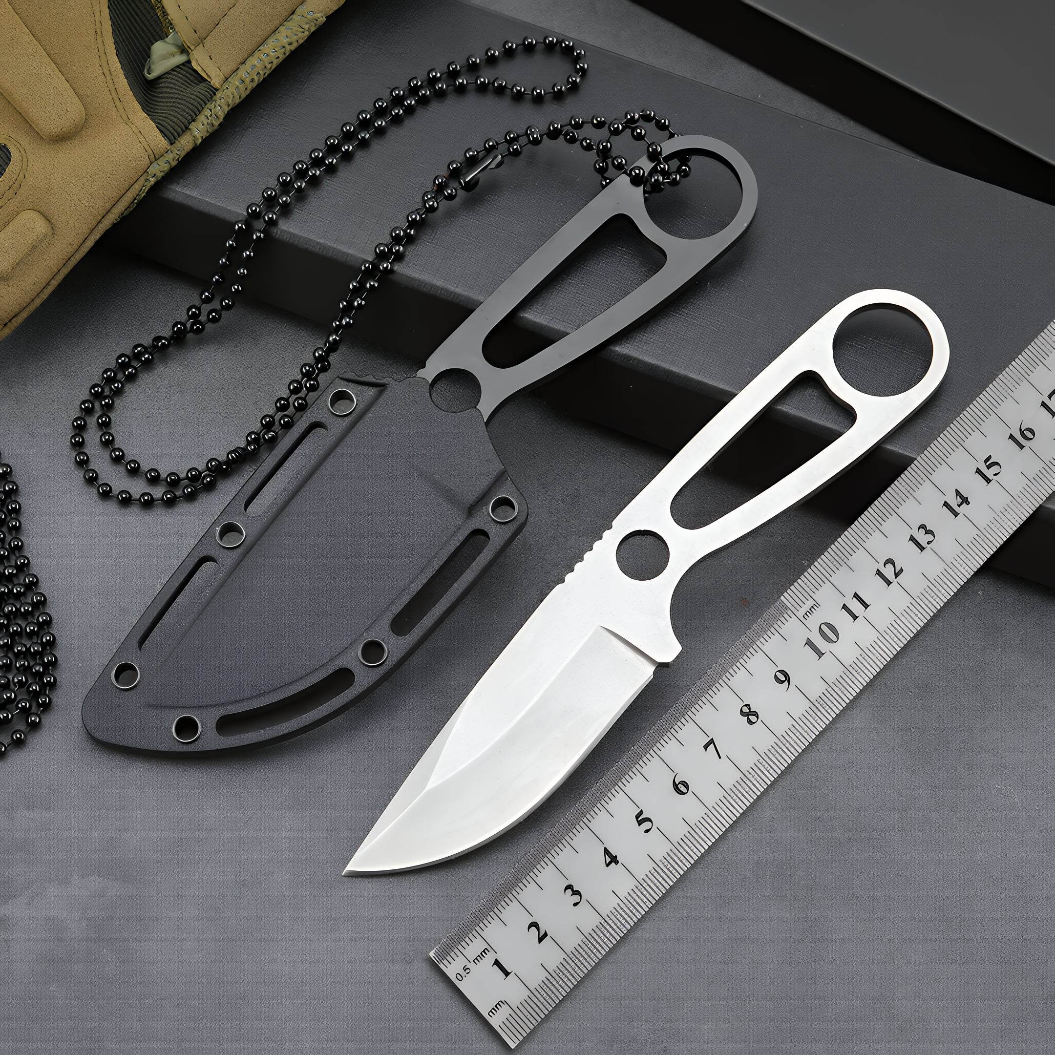 Outdoor Thin Handle Fixed Blade (GR-A-003) - GHOST RIG