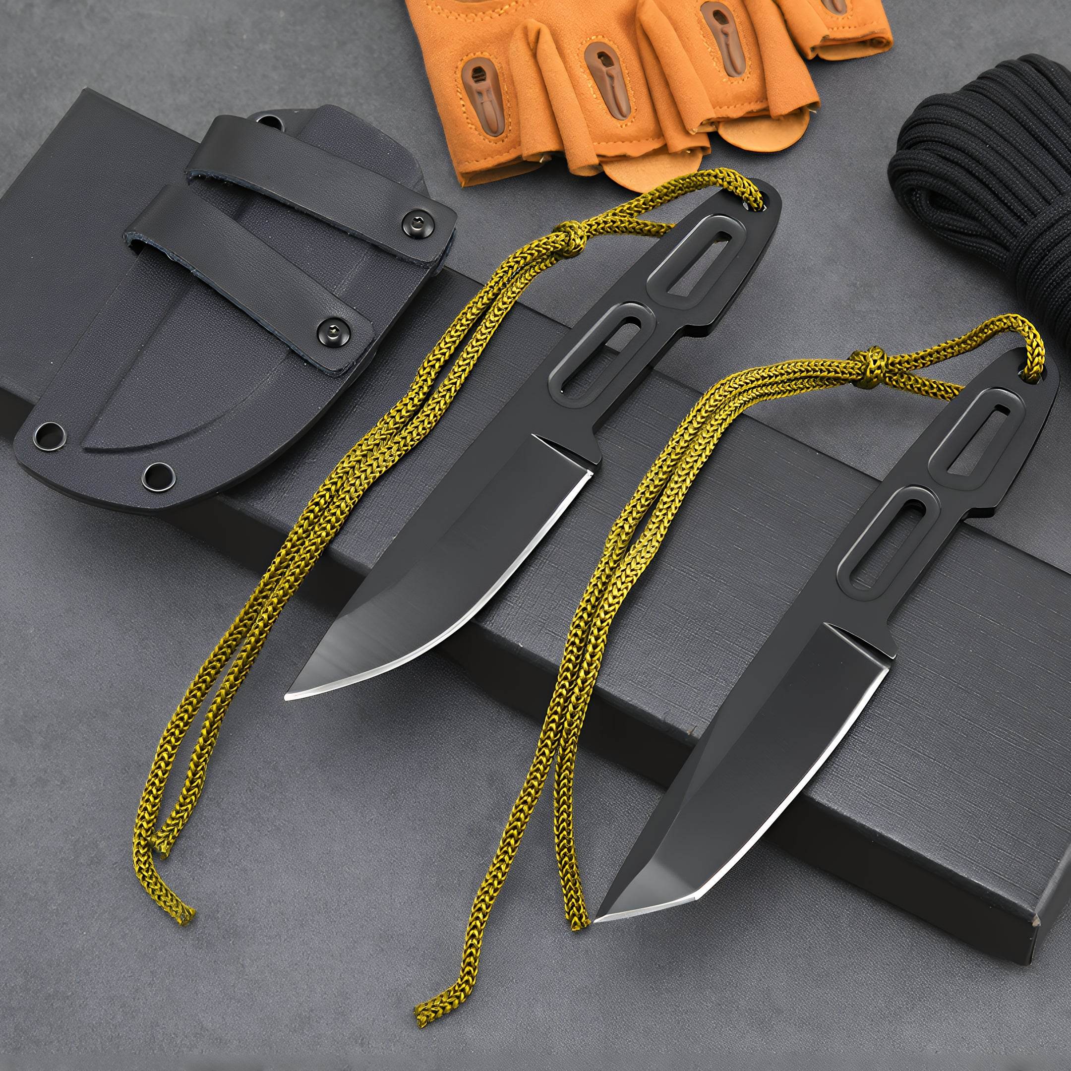 Outdoor Thin Handle Fixed Blade (GR-A-004) - GHOST RIG