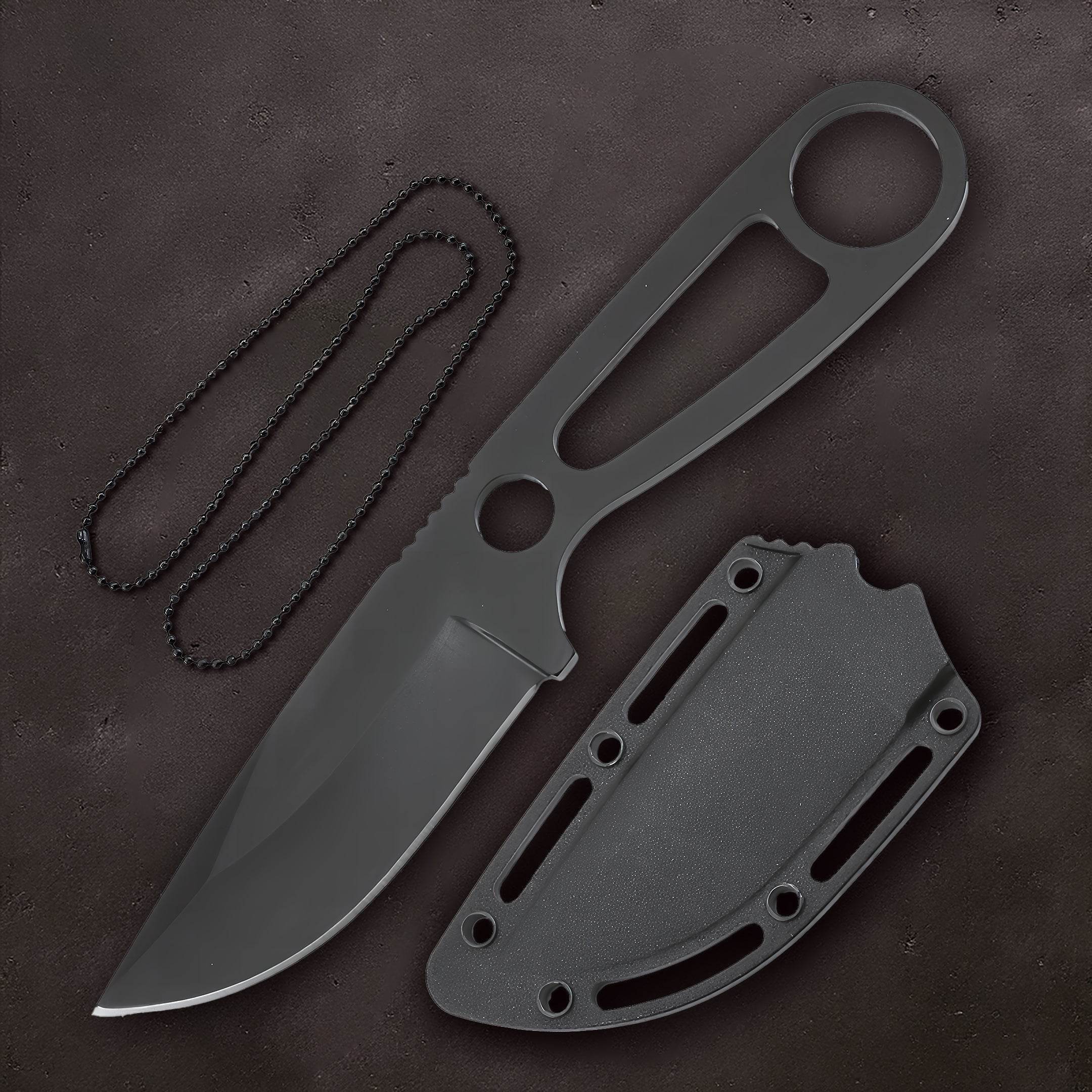Outdoor Thin Handle Fixed Blade (GR-A-003) - GHOST RIG