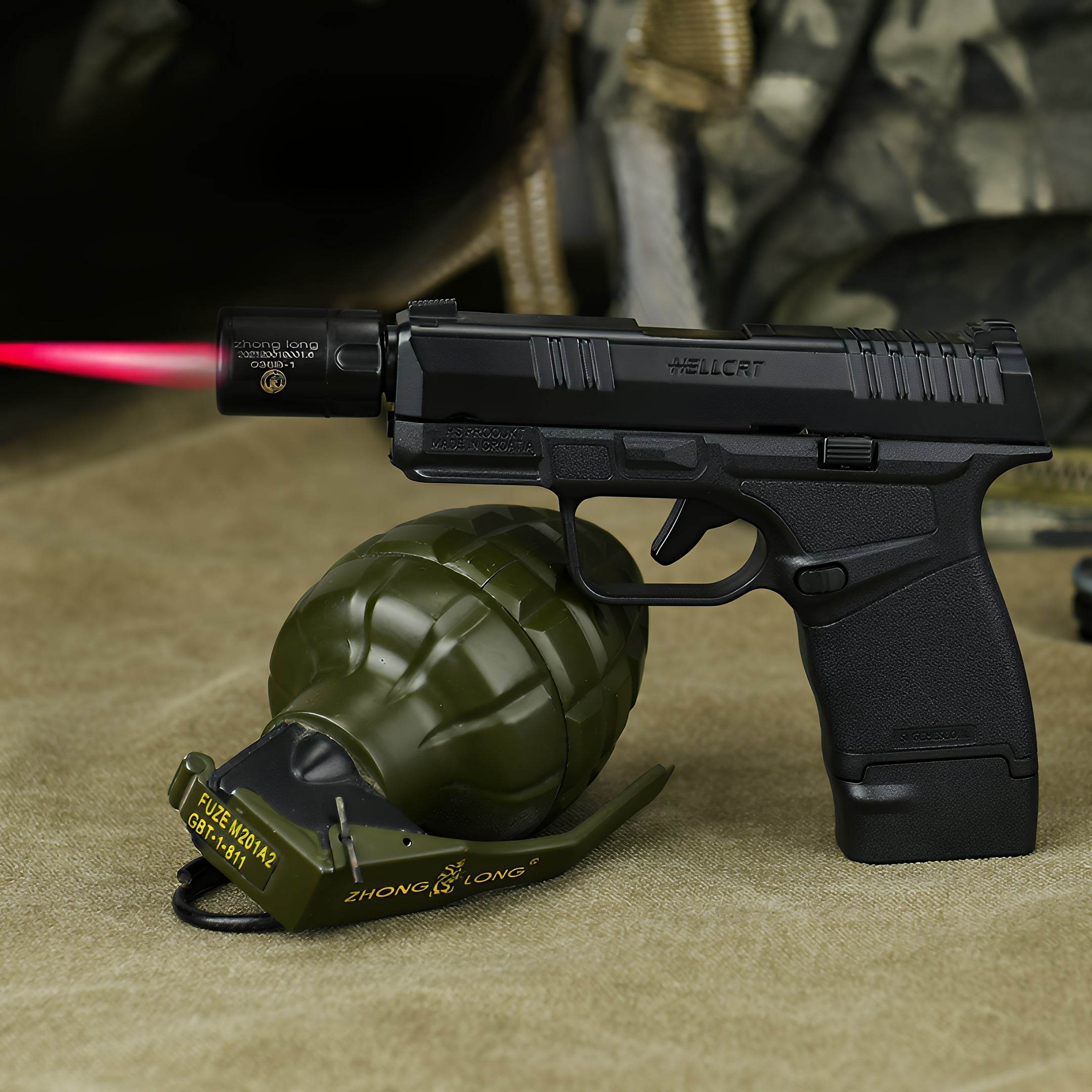 Hellcat Pistol Lighter (With Replaceable Multi-Function Magazine) - GHOST RIG