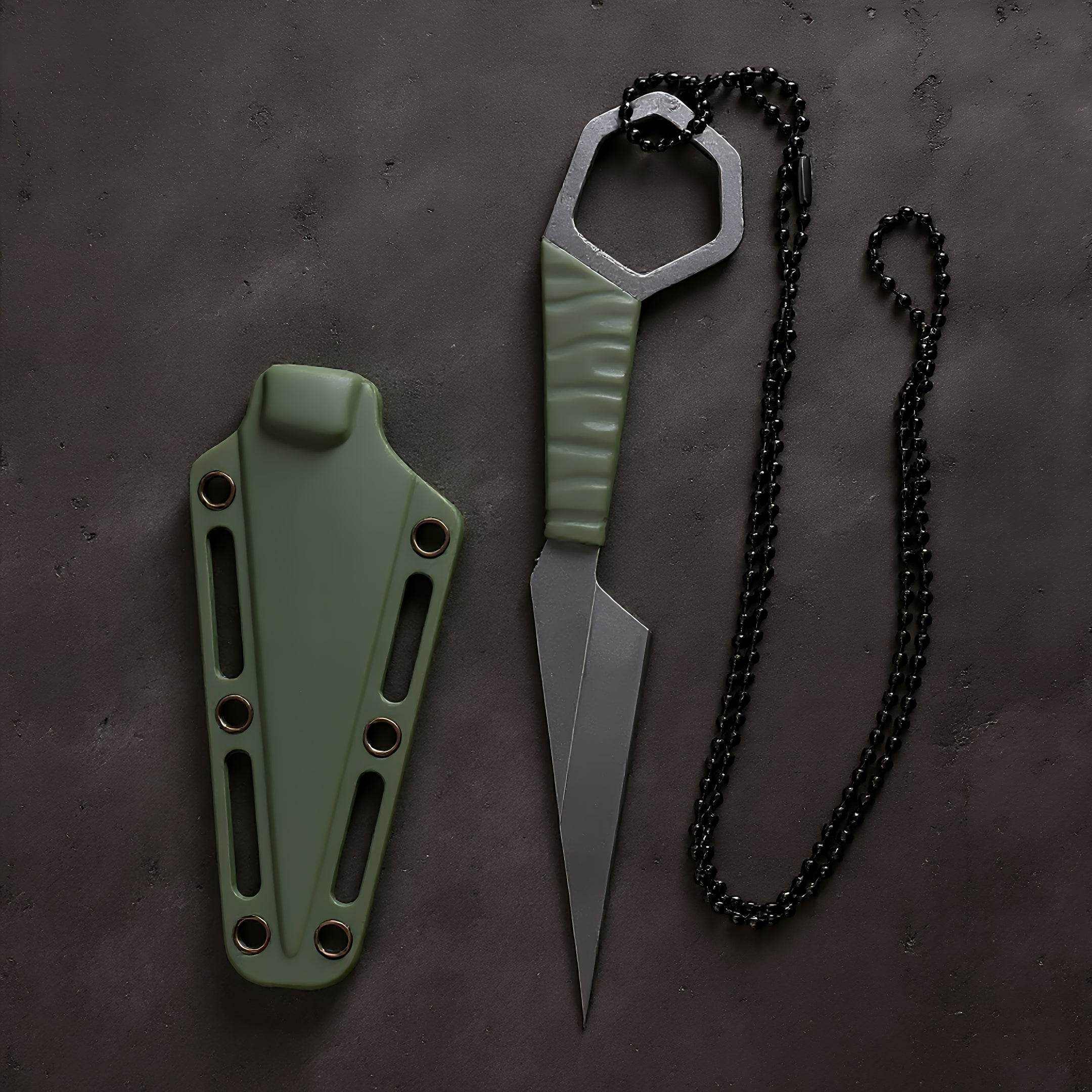 Outdoor Thin Handle Fixed Blade (GR-A-001) - GHOST RIG