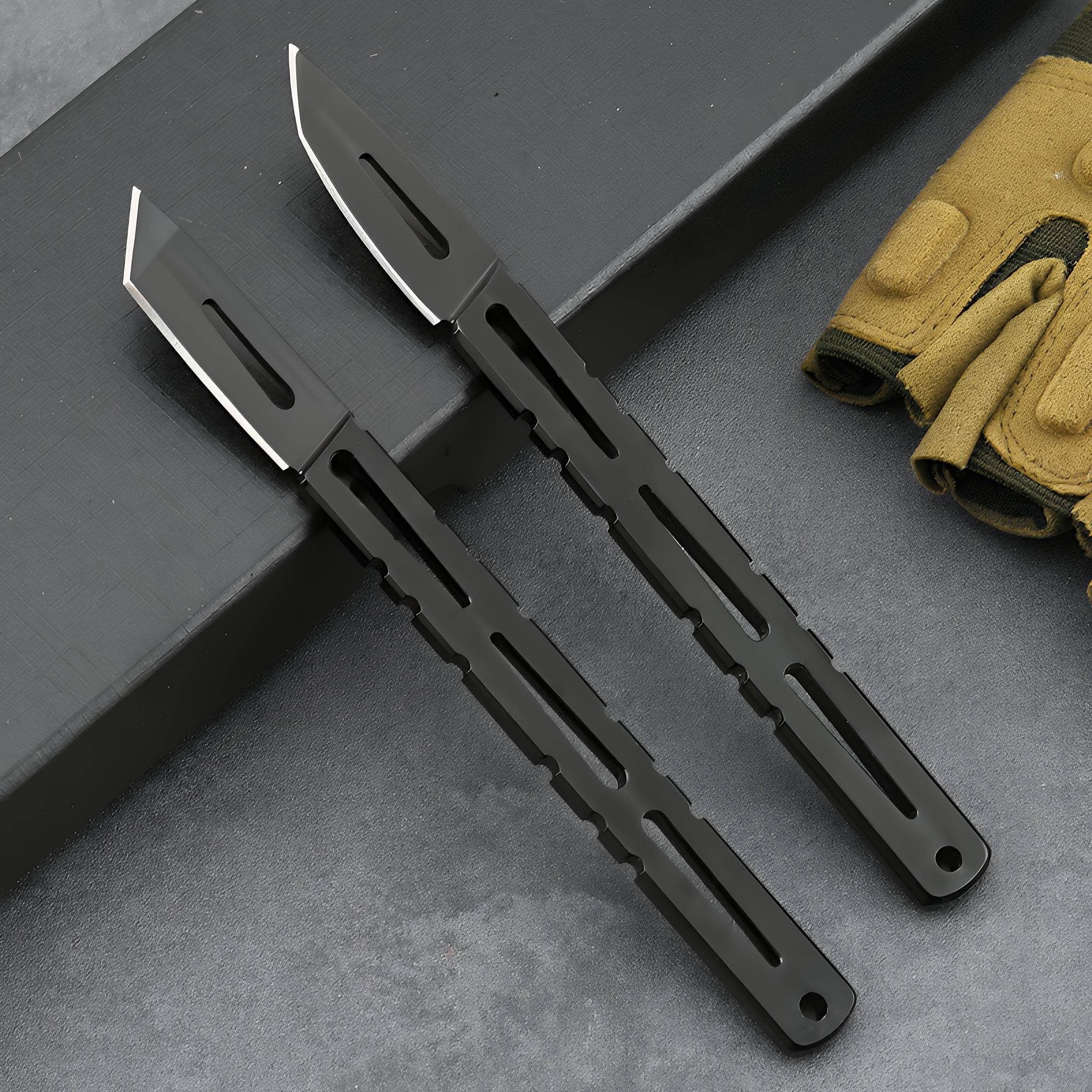 Outdoor Thin Handle Short Fixed Blade (GR-A-002) - GHOST RIG