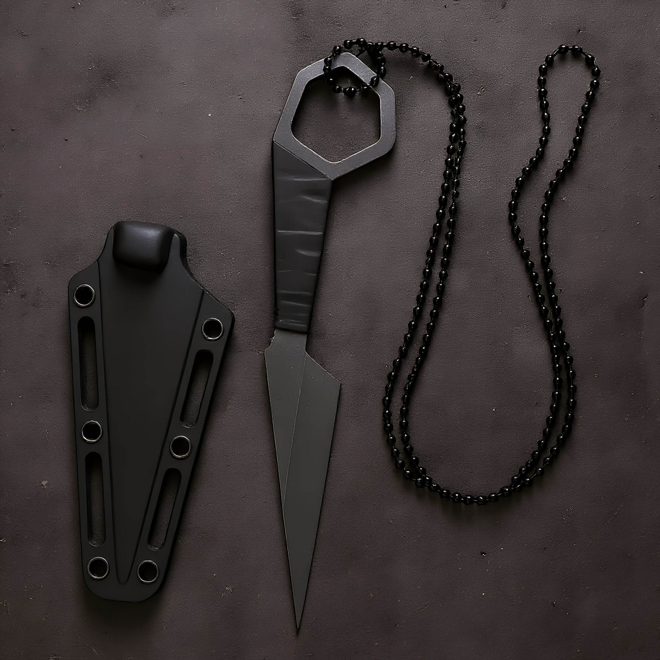 Outdoor Thin Handle Fixed Blade (GR-A-001) - GHOST RIG