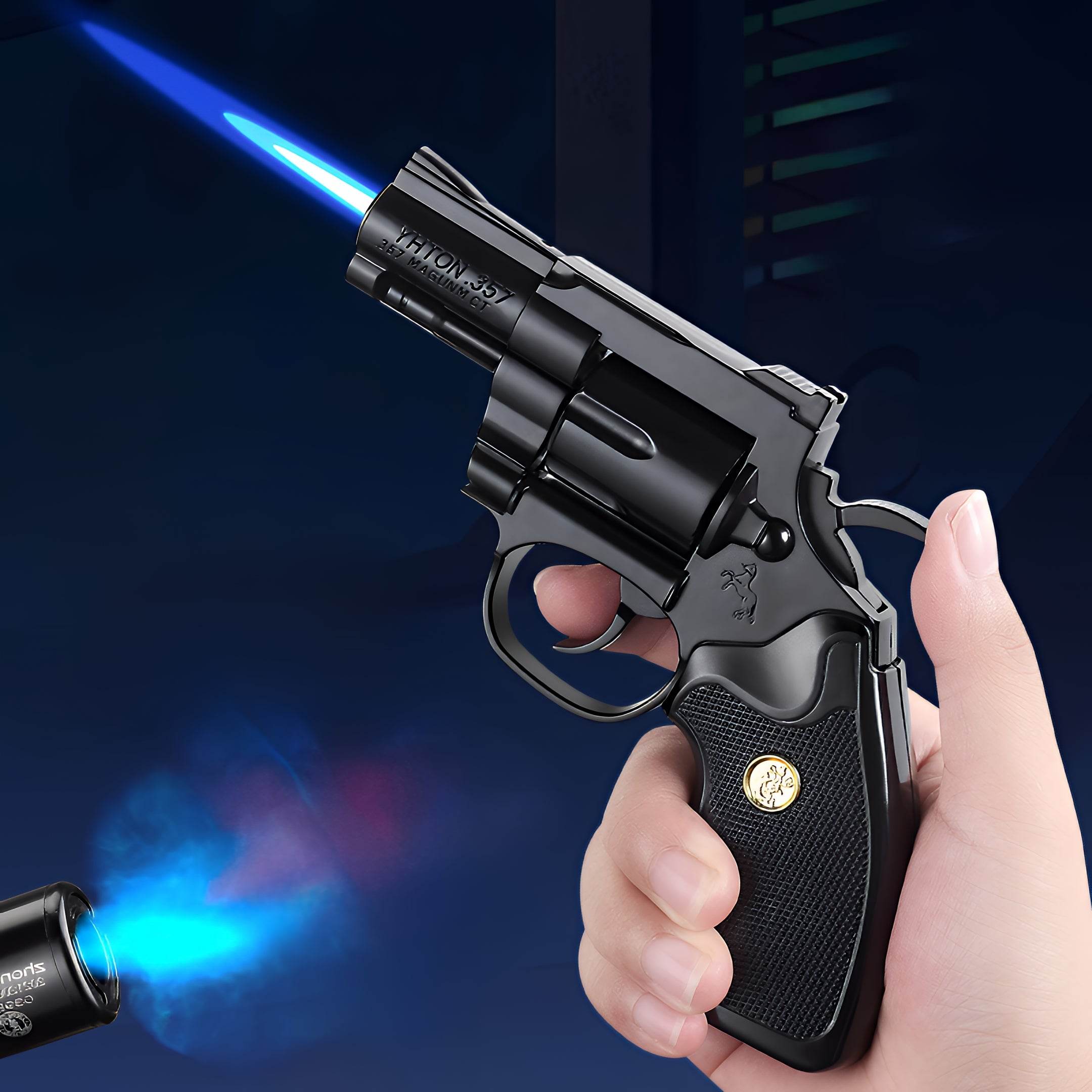 Python Revolver Lighter - GHOST RIG
