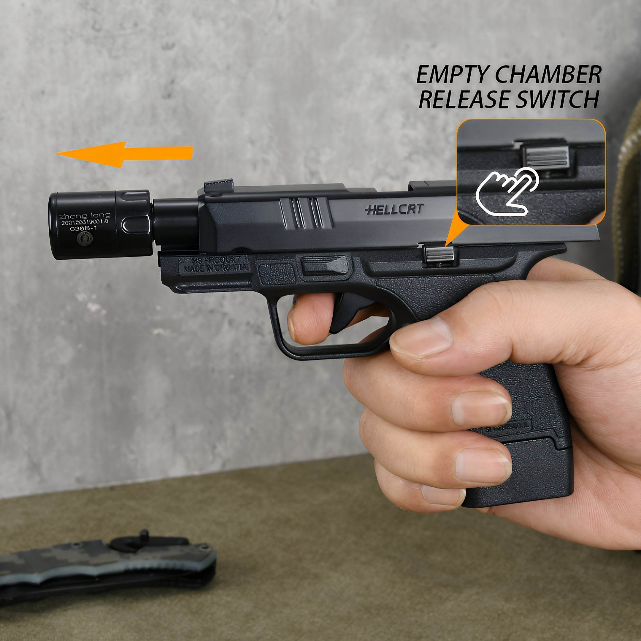 Hellcat Pistol Lighter (With Replaceable Multi-Function Magazine) - GHOST RIG