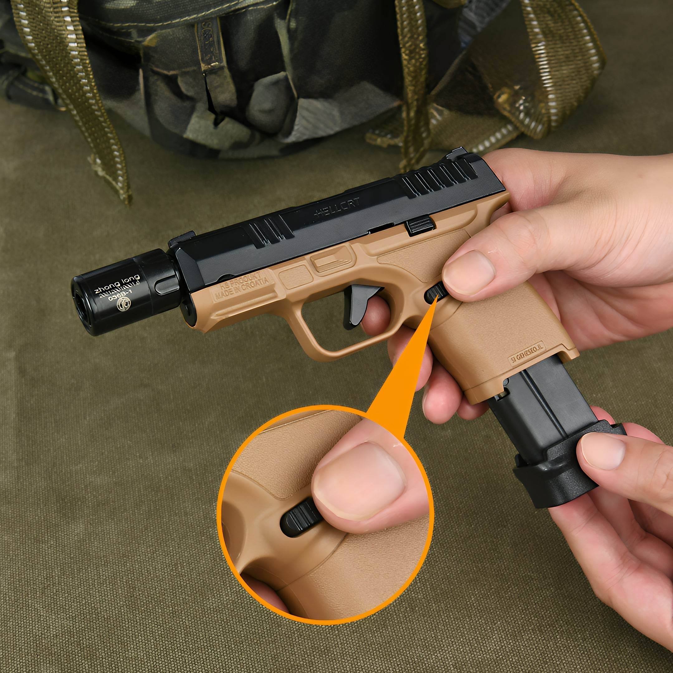 Hellcat Pistol Lighter (With Replaceable Multi-Function Magazine) - GHOST RIG