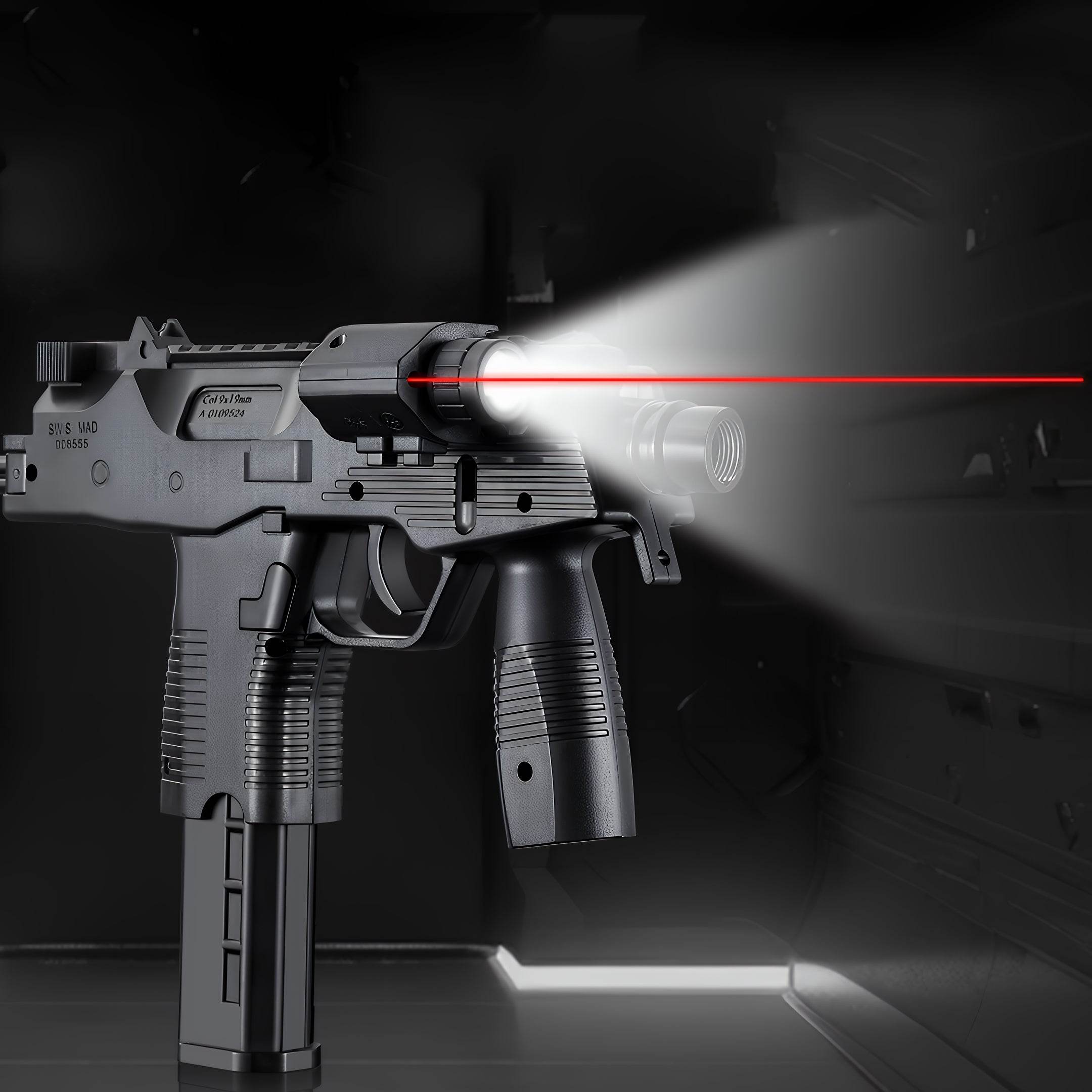 MP9 Submachine Gun Lighter (With Replaceable Multi-Function Magazine) - GHOST RIG